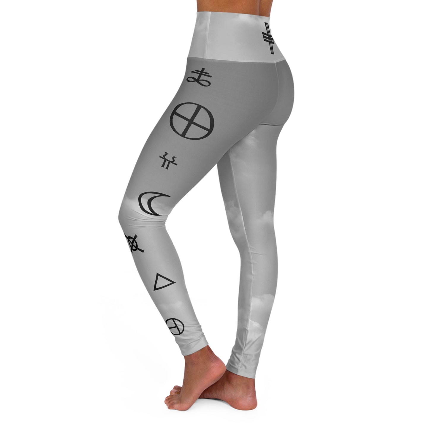 Grey Skies Yoga Pants