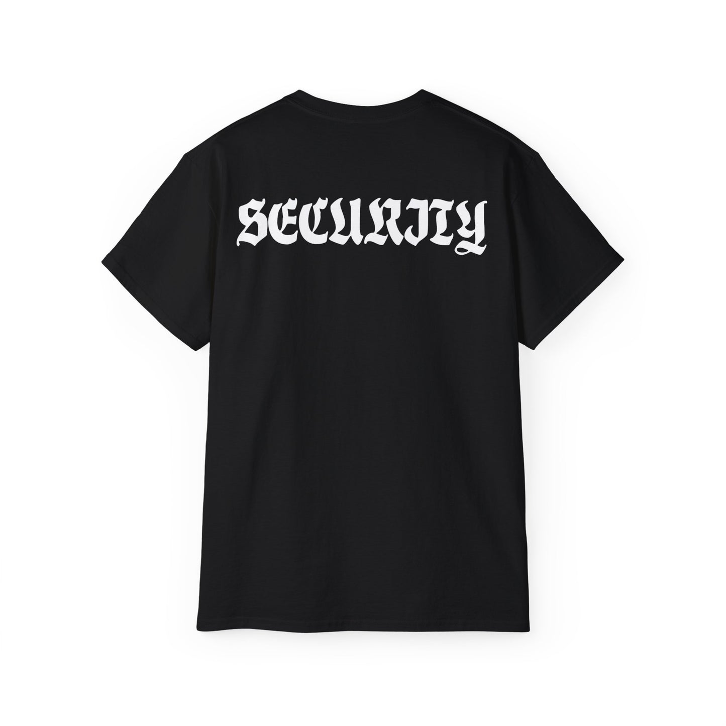 Security on Back Tee