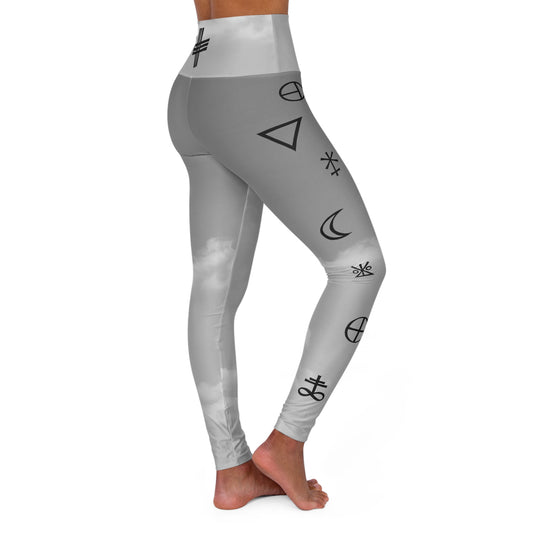 Grey Skies Yoga Pants