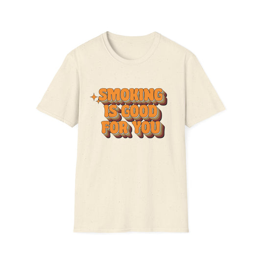 Copy of Smoking is Good for You Tee (Orange)